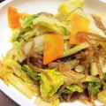 鍋子ちゃん's cooksnap of when they made ヘルシー過ぎ☆白菜と糸こん煮♪.