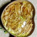 tanzanite's cooksnap of when they made 白菜“新はやぶさ”と豚肉のミルフィーユ鍋.