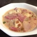 Pupinon's cooksnap of when they made 優しい味わい！　赤かぶと鶏肉のクリーム煮.
