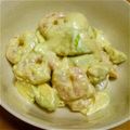 max4995's cooksnap of when they made シンプル♪アボカドとエビの醤油マヨサラダ.