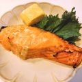 うさぎのおかし's cooksnap of when they made 塩鮭のみりん漬け。.