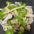 ForestGump's cooksnap of when they made 簡単ピリ辛！豚こま青椒肉絲風炒め.