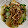 patepateco's cooksnap of when they made 合挽き肉で♪簡単すき焼き丼.