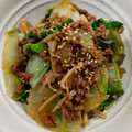 patepateco's cooksnap of when they made 合挽き肉で♪簡単すき焼き丼.