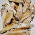 クックY08S17☆'s cooksnap of when they made 鳥もも肉 塩焼き 皮パリパリ ！油不要！.