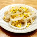 かなりんココりん's cooksnap of when they made 新玉ねぎとコーンの炒め.