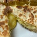 うさこ's cooksnap of when they made チーズナン～こねずにできる♪.