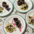 yesmama's cooksnap of when they made 菊菜の牛肉巻き.