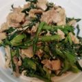 ゆるмαмα's cooksnap of when they made 韓国料理ー春菊と鶏肉のごま和え.