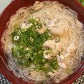 ほしちゃろ's cooksnap of when they made 冬も夏もピッタリ鶏塩そうめん（にゅうめん.