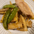 クックKE2MIV☆'s cooksnap of when they made たけのこと豚ばらのオイスターソース炒め.