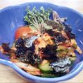 みっくママ's cooksnap of when they made キムチときゅうりの海苔あえ.