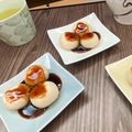 ゆり's cooksnap of when they made お月見に♡簡単米粉のみたらし団子.