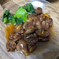 むら田's cooksnap of when they made 鶏のハツとニンニクの甘辛炒め.