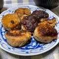 Yuuuuchang's cooksnap of when they made 簡単！豚ひき肉ミニハンバーグ焼肉のタレ味.