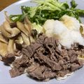 minnxi's cooksnap of when they made ◆冷やし牛おろしうどん◆.