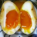 にょろり's cooksnap of when they made 甘辛味噌漬け半熟卵♪.