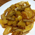 naco_co's cooksnap of when they made 新じゃがとごぼうの唐揚げ甘辛ダレ.