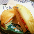 ＊りっきー＊'s cooksnap of when they made 大根の挽肉挟み揚げ.