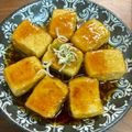 しましまもっぷ's cooksnap of when they made 揚げないで作る！木綿豆腐の揚げ出し豆腐風.