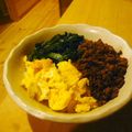 なすびーち's cooksnap of when they made しんぷる♪三色どんぶり♪.