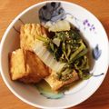 しろくま014's cooksnap of when they made 簡単煮物☆厚揚げと白菜の煮浸し.