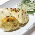 のんのんSTELLA's cooksnap of when they made 冷凍した納豆で！レンコンのはさみ揚げ.