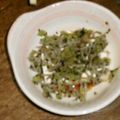 toshiebaba's cooksnap of when they made ☆おつまみ冷奴☆.