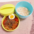 NanaTr's cooksnap of when they made 豚の生姜焼きリメイク！洋風トマ豚丼！！.