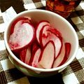 でかみなﾏﾏ's cooksnap of when they made 【農家のレシピ】かぶの即席☆昆布茶漬け.