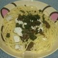 綺月悠's cooksnap of when they made とり胸肉と梅肉の和風パスタ.