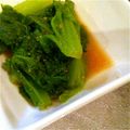 はらやす's cooksnap of when they made わさび菜の辛子あえ.