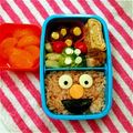 るらちゃん's cooksnap of when they made ＊キャラ弁＊ペタペタエルモ弁当.