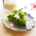 あっぷるカモミール's cooksnap of when they made 甘塩麹de春の香り♪菜の花のぬた和え風.