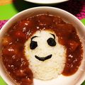 リラシャン's cooksnap of when they made 超簡単★モッチカレー★キャラ♪.