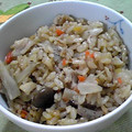 masa.8989's cooksnap of when they made ひね鶏とごぼうの炊き込みご飯.