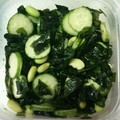 maco33's cooksnap of when they made 枝豆とワカメのあえもの.