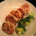 tomoka0314's cooksnap of when they made クセになりそう♪パクチーつくねバーグ.