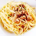 そーまママン's cooksnap of when they made ツナきのこで超簡単☆和風パスタ.
