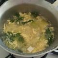 slgirl's cooksnap of when they made チンゲンサイと玉子と豆腐のスープ.
