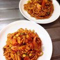 seariver's cooksnap of when they made カレーナポリタン♪野菜もゴロゴロ~♪.