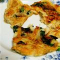 ♪はまちゃん♪'s cooksnap of when they made フワッ♪カリッ♬長芋のうどん入りおやき.