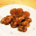 yukky0717's cooksnap of when they made ♥彼ご飯♡鶏手羽元と大根の照りすっぱ煮.