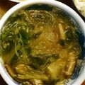 クックG7YV8N☆'s cooksnap of when they made 青梗菜の春雨スープ.