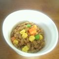 mmiRmyu's cooksnap of when they made ヘルシー！ミックスベジタブル納豆.