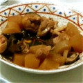 亜矢佳's cooksnap of when they made 手抜き♪鶏・椎茸・大根の煮物♪マジ簡単！.