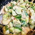 koomee's cooksnap of when they made 簡単 きゅうりとツナ炒め.
