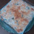 こんこんわきみず's cooksnap of when they made ほうれん草とマカロニのグラタン.
