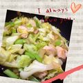 Emiii28's cooksnap of when they made 簡単！豚肉とキャベツのニンニク味噌炒め.