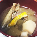 ★ゆずきん★'s cooksnap of when they made 鴨肉と大根と人参と葱の鴨汁.